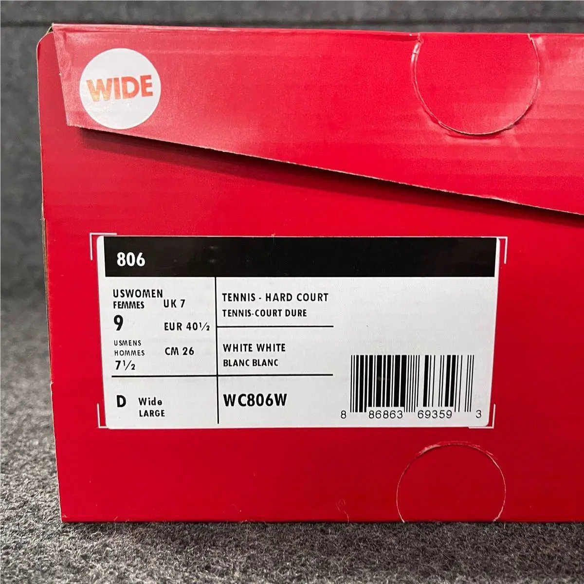 New Balance shoes - VS186095 - vs-186095 - White (UPC: 886863693593) 1