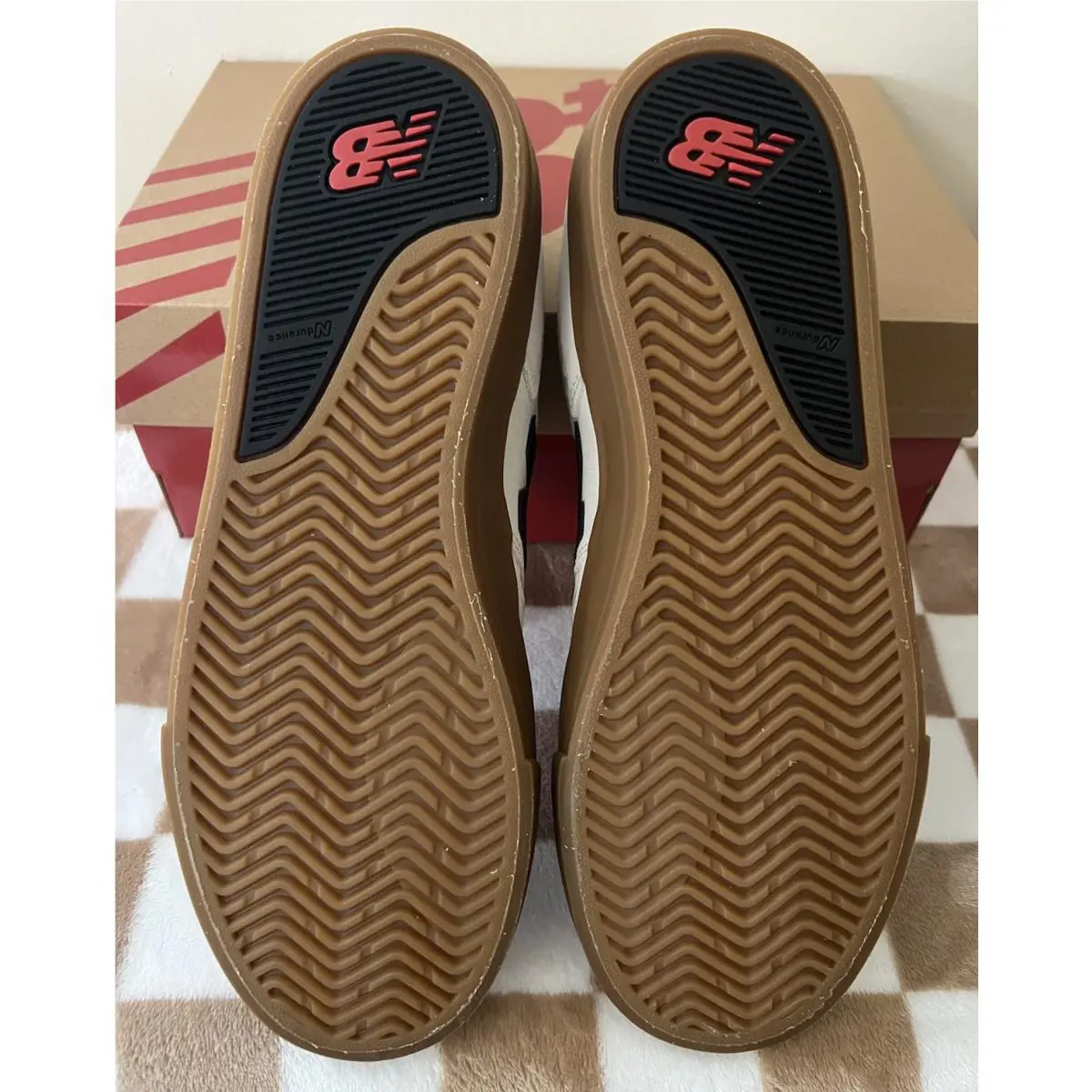 New Balance shoes - New Balance Numeric 306 - Numeric - NM306TPO - Black/White/Gum 11