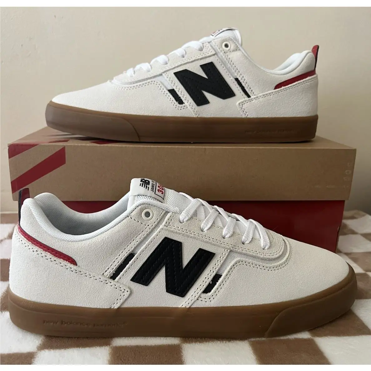 New Balance shoes - New Balance Numeric 306 - Numeric - NM306TPO - Black/White/Gum 1
