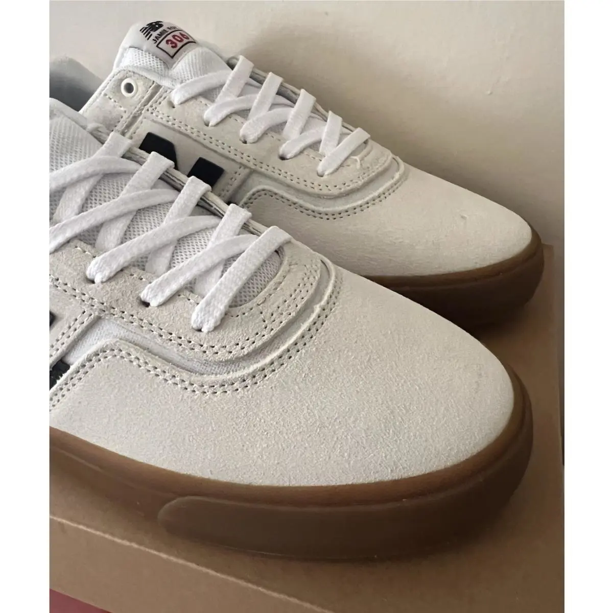 New Balance shoes - New Balance Numeric 306 - Numeric - NM306TPO - Black/White/Gum 4