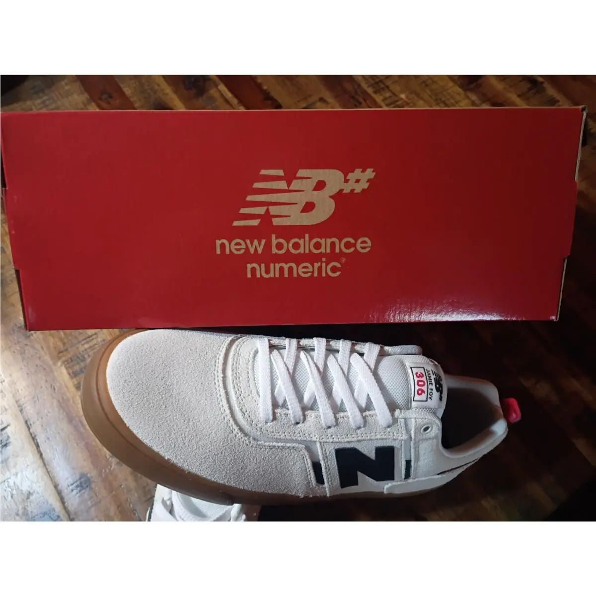 New Balance shoes - New Balance Numeric 306 - Numeric - NM306TPO - Black/White/Gum 8