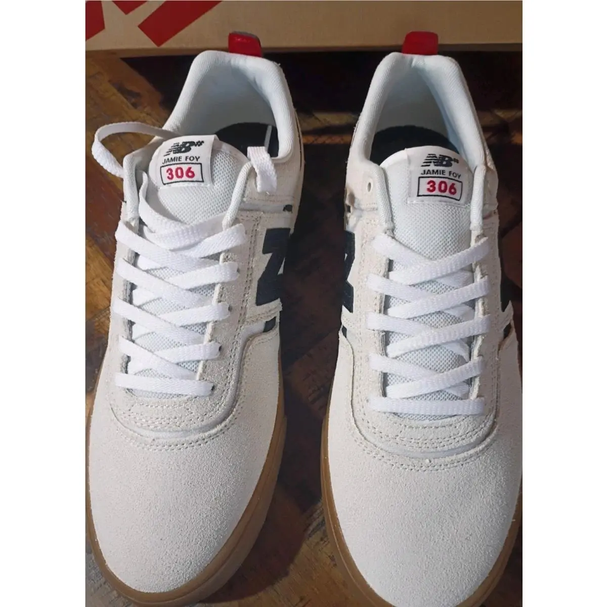 New Balance shoes - New Balance Numeric 306 - Numeric - NM306TPO - Black/White/Gum 9