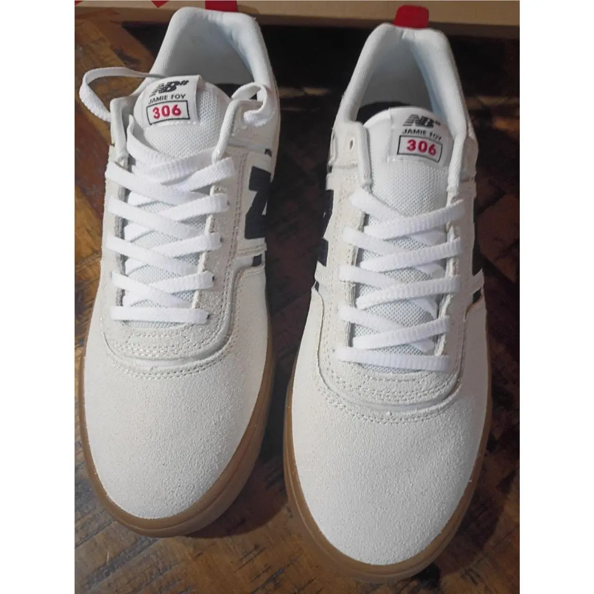 New Balance shoes - New Balance Numeric 306 - Numeric - NM306TPO - Black/White/Gum 11