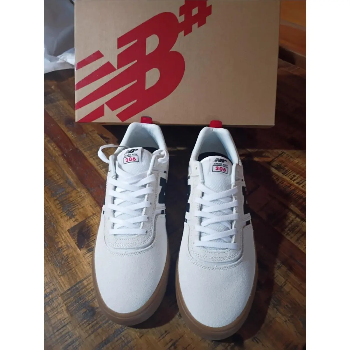 New Balance shoes - New Balance Numeric 306 - Numeric - NM306TPO - Black/White/Gum 14