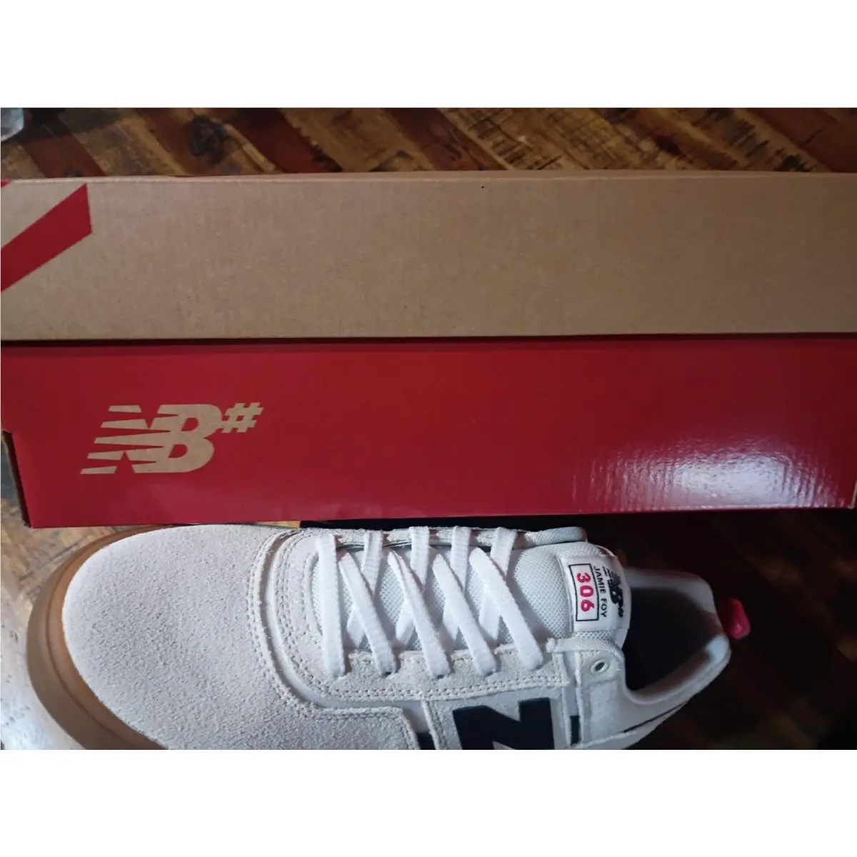 New Balance shoes - New Balance Numeric 306 - Numeric - NM306TPO - Black/White/Gum 7