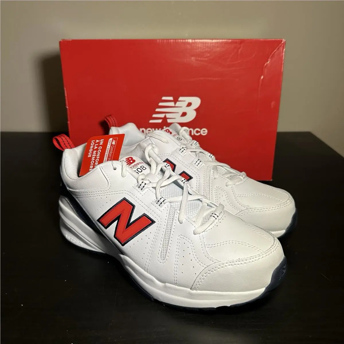 New Balance shoes - New Balance 608v5 - White (UPC: 194768210501) 0