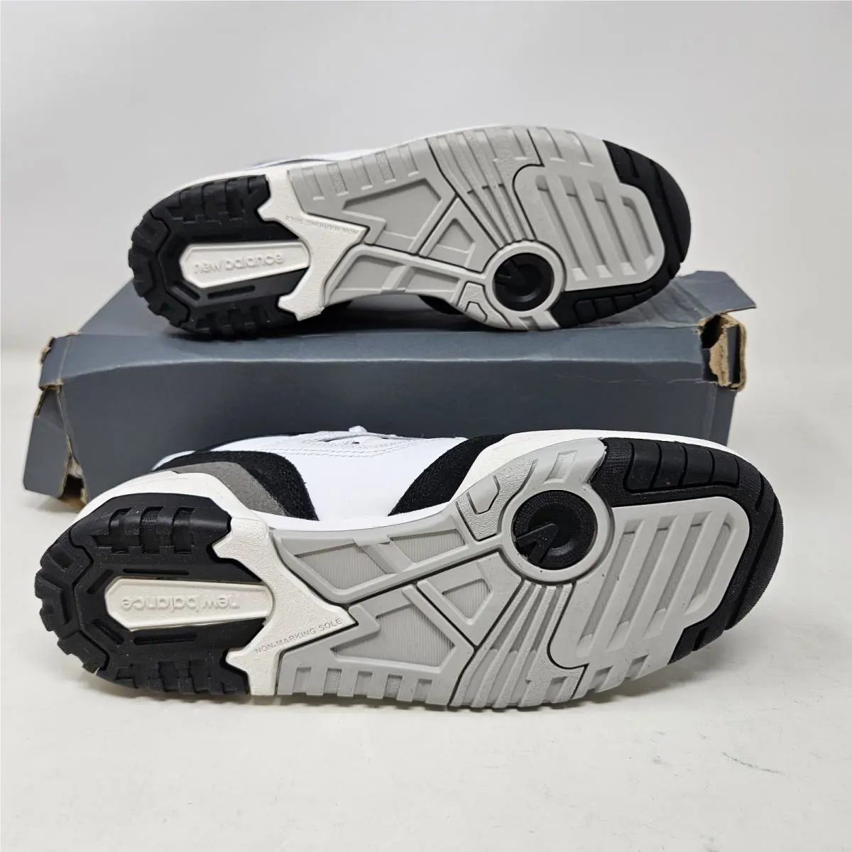 New Balance shoes - New Balance 550 - White/Black/Rain Cloud (UPC: 196307271073) 1
