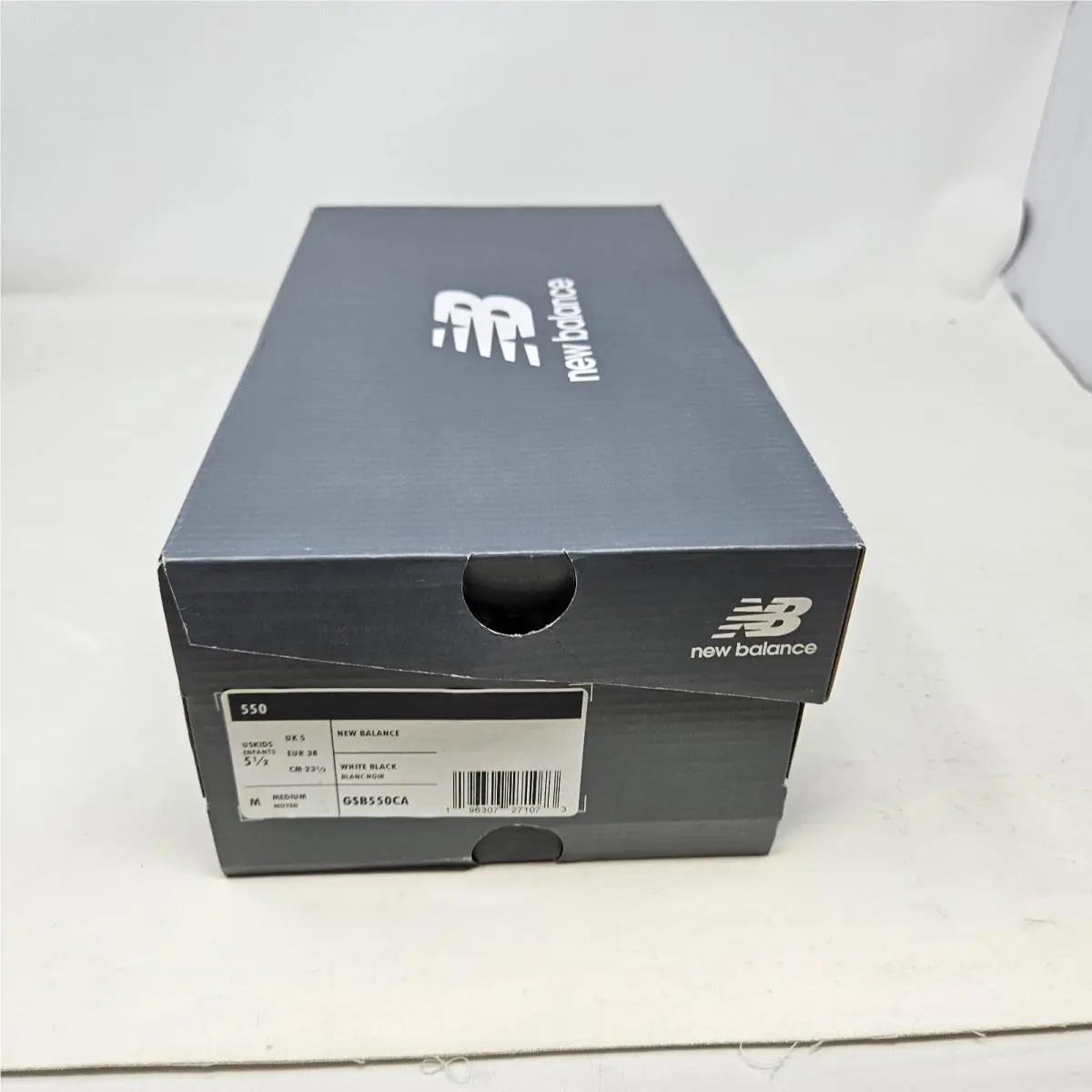 New Balance shoes - New Balance 550 - White/Black/Rain Cloud (UPC: 196307271073) 4