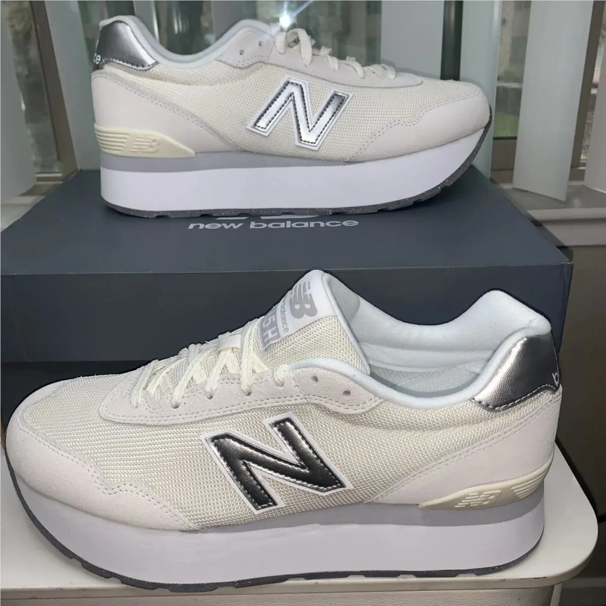New Balance shoes - New Balance 515 - WL515HMW - White 1