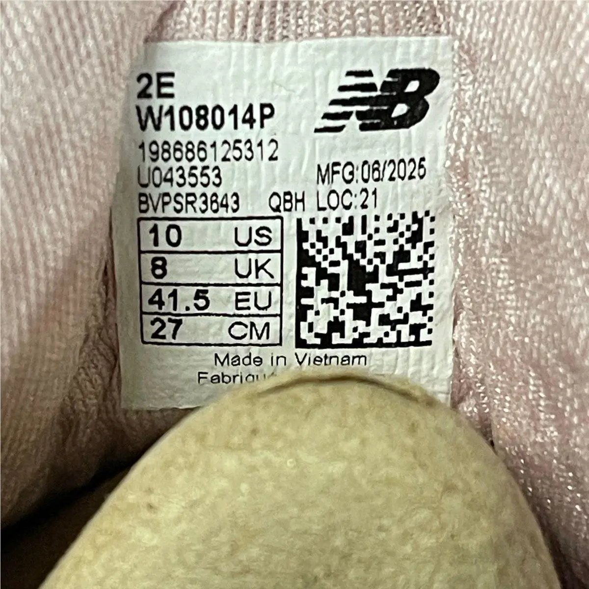 New Balance shoes - VS184492 - vs-184492 - Pink (UPC: 198686125312) 0