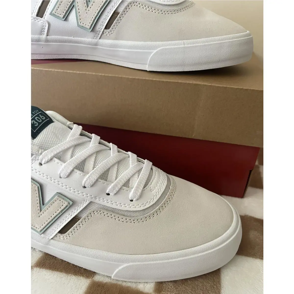 New Balance shoes - New Balance Numeric 306 - Numeric - NM306ZUA - Sea Salt/White 4
