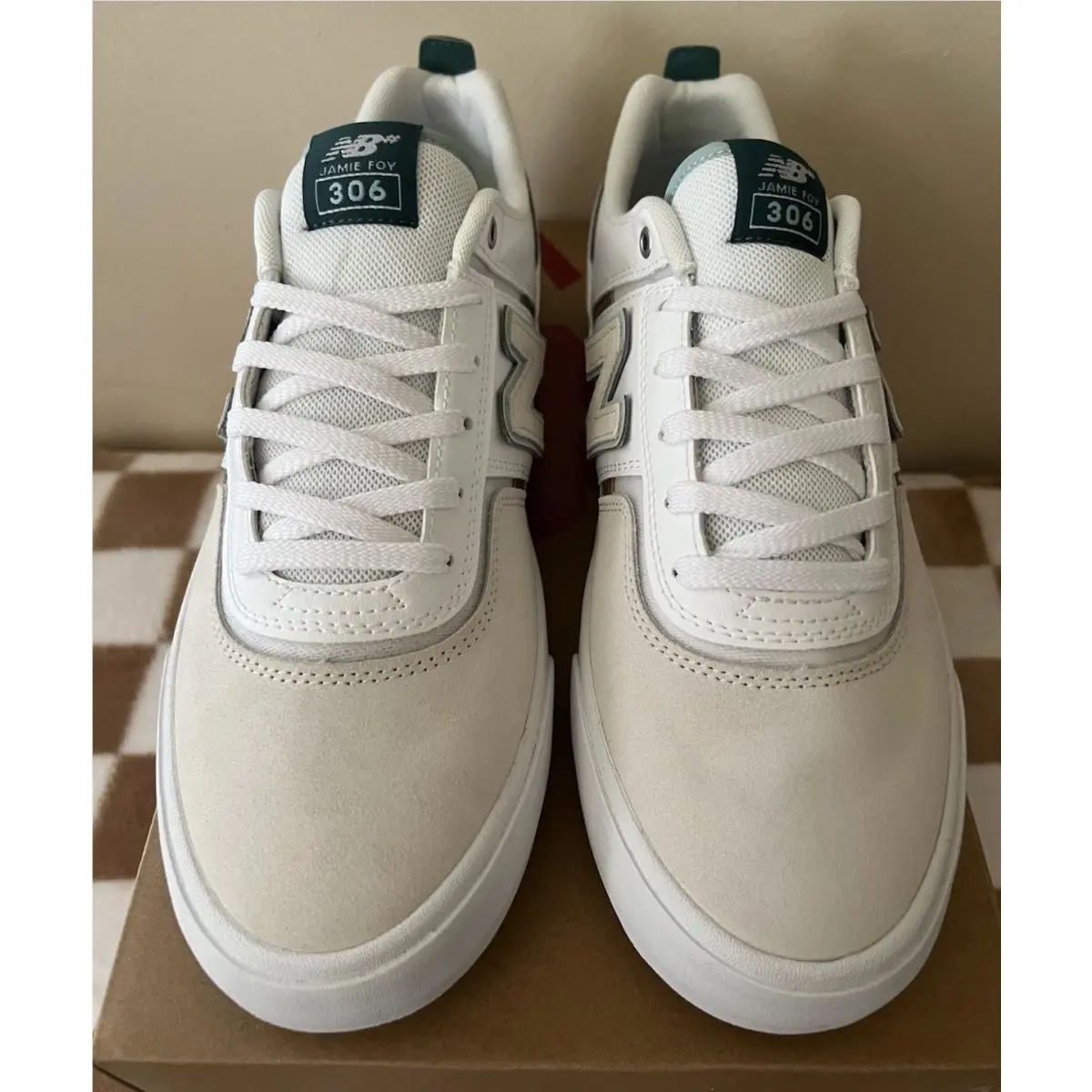 New Balance shoes - New Balance Numeric 306 - Numeric - NM306ZUA - Sea Salt/White 8