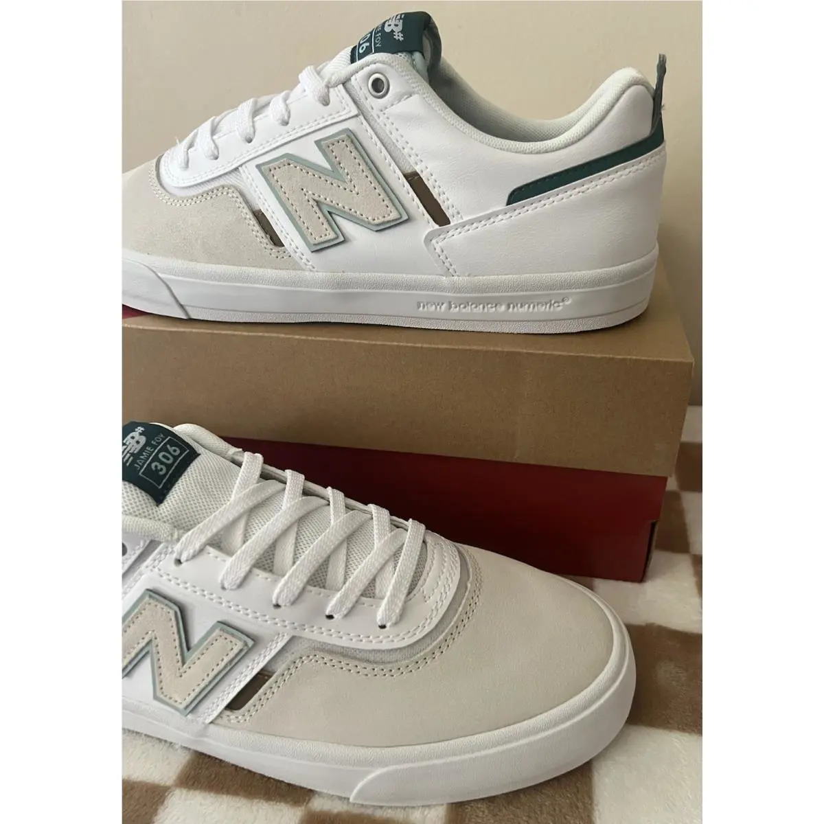 New Balance shoes - New Balance Numeric 306 - Numeric - NM306ZUA - Sea Salt/White 3