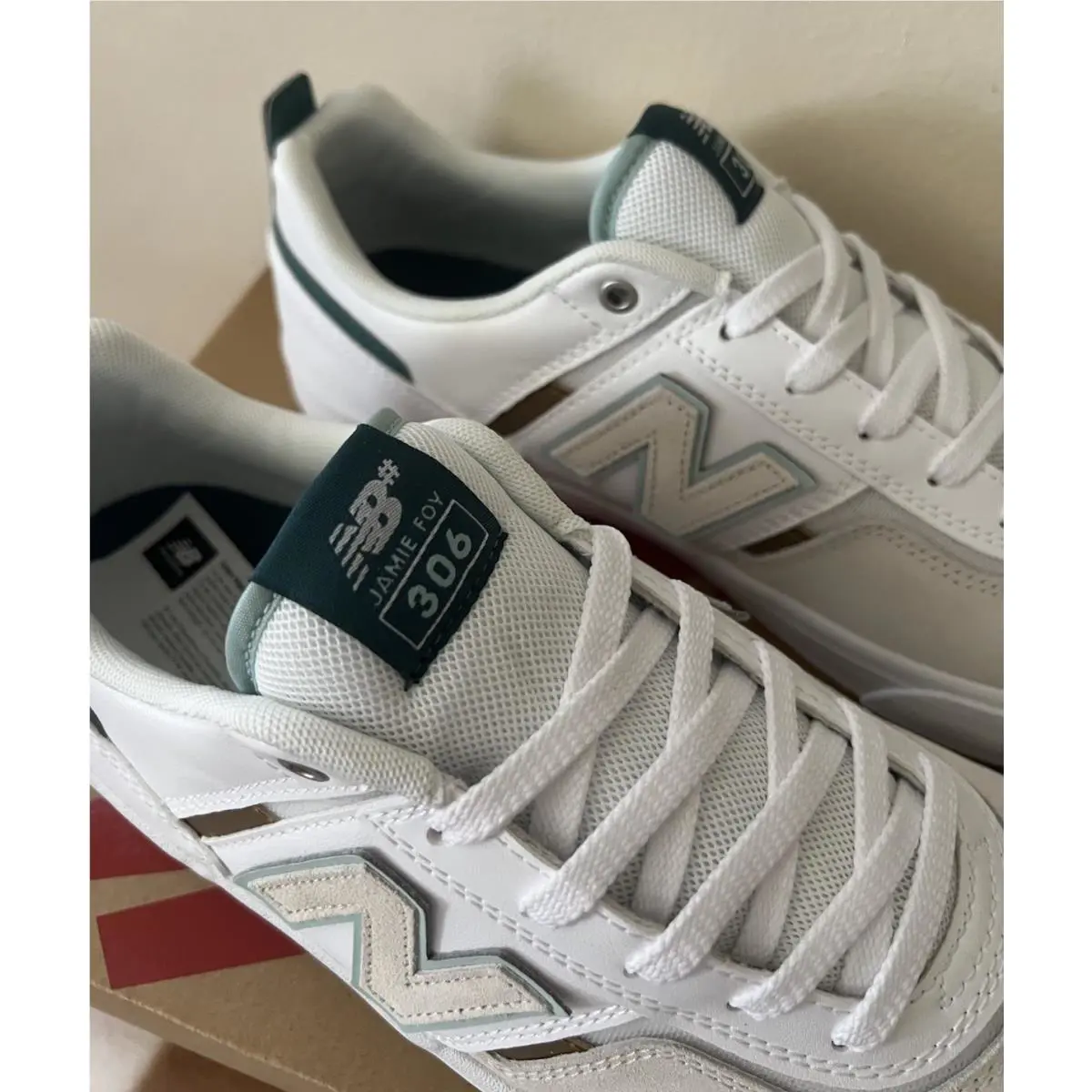 New Balance shoes - New Balance Numeric 306 - Numeric - NM306ZUA - Sea Salt/White 6