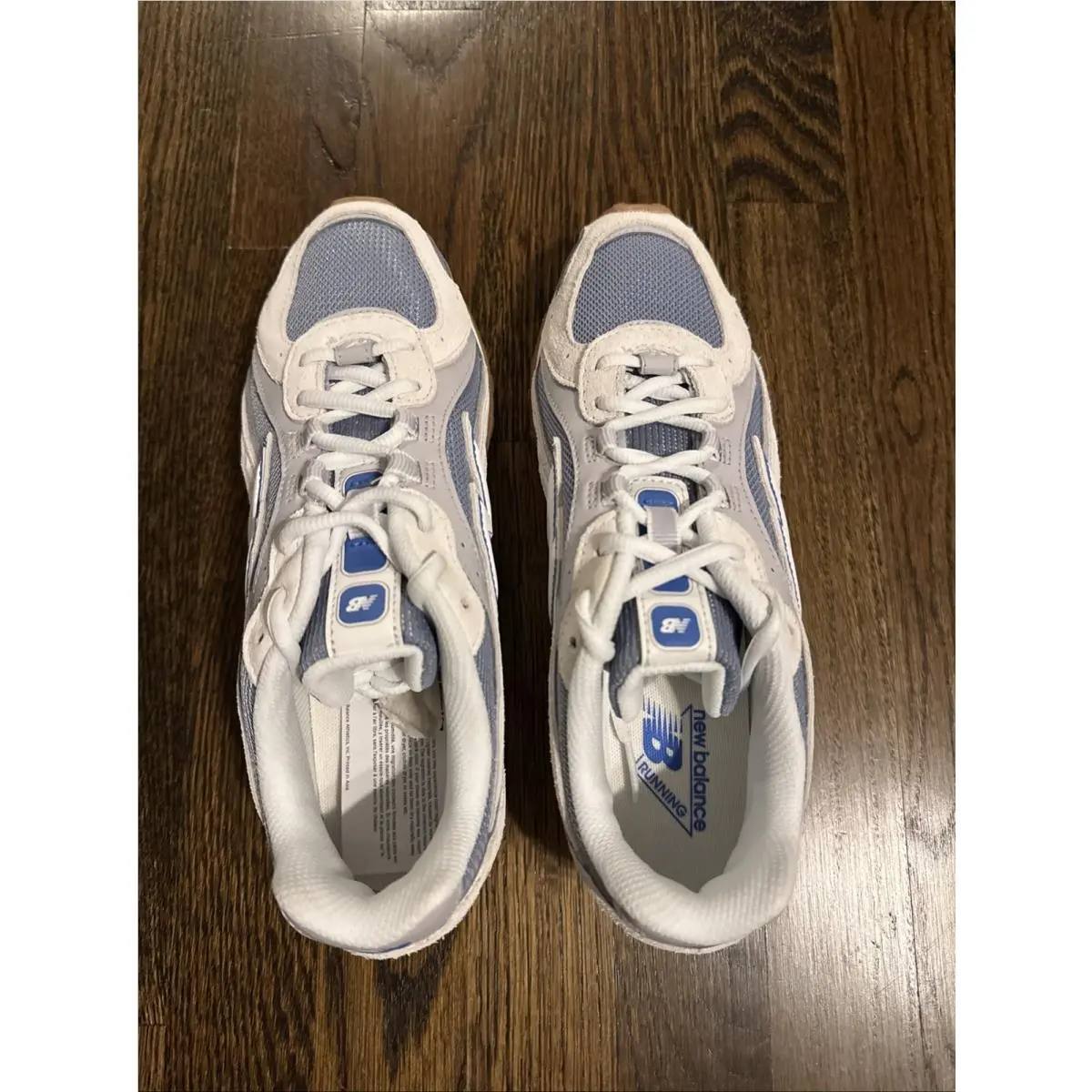 New Balance Cool Skies 204L Women`s Grey Blue Mesh Suede Athletic Sneakers