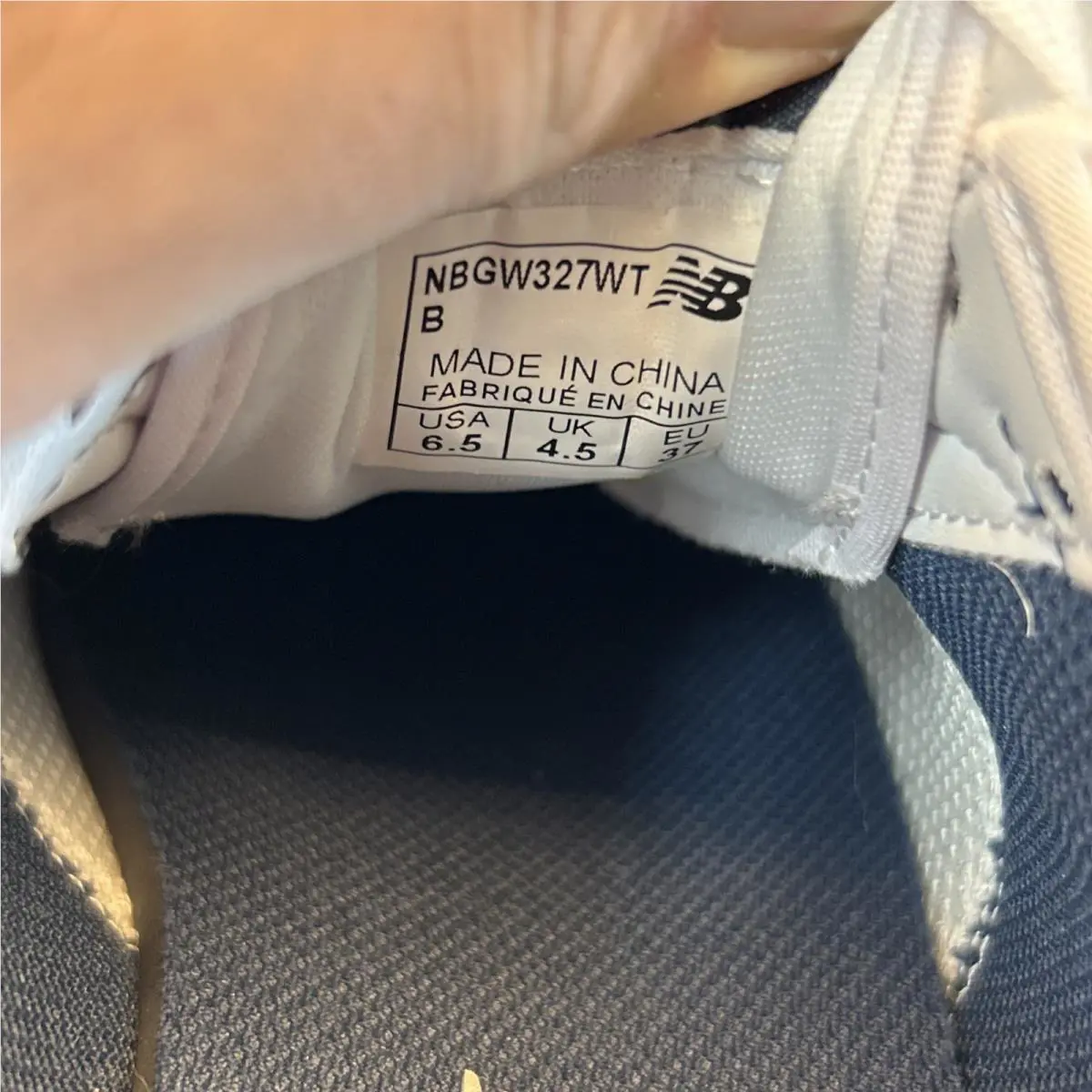 New Balance shoes - New Balance 327 - White Tan Logo 8