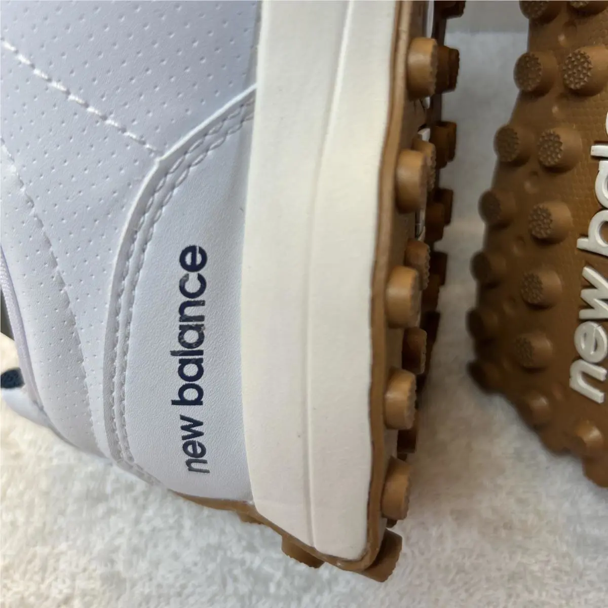 New Balance shoes - New Balance 327 - White Tan Logo 3