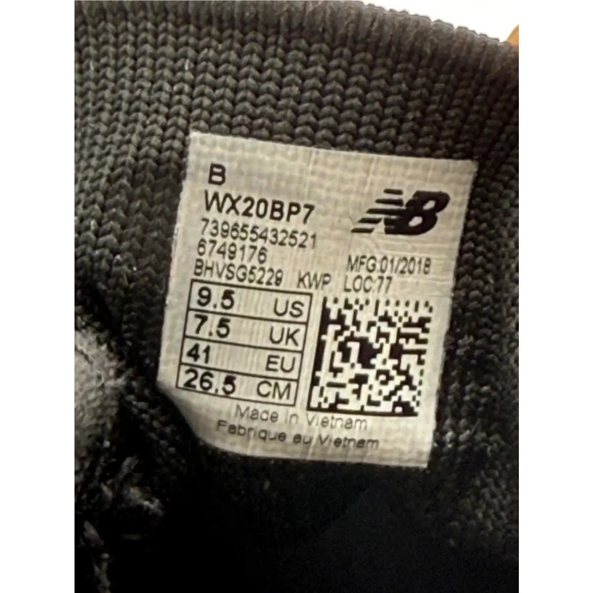 New Balance shoes - New Balance 20 - WX20BP7 - Black 8
