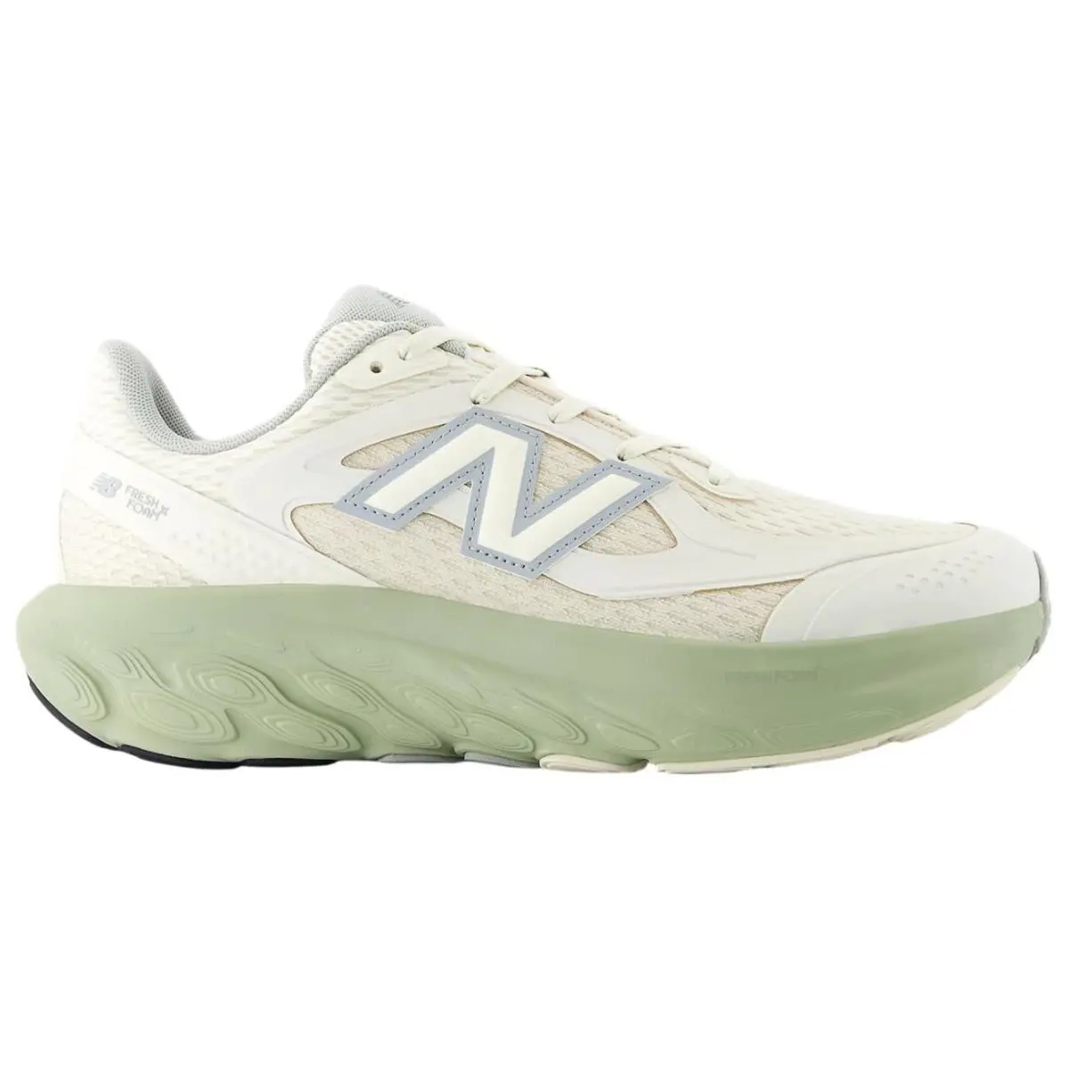 New Balance Fresh Foam Trainer Linen Olivine Mesh Shoes Beige Green Utrnwa 10.5 - Ivory