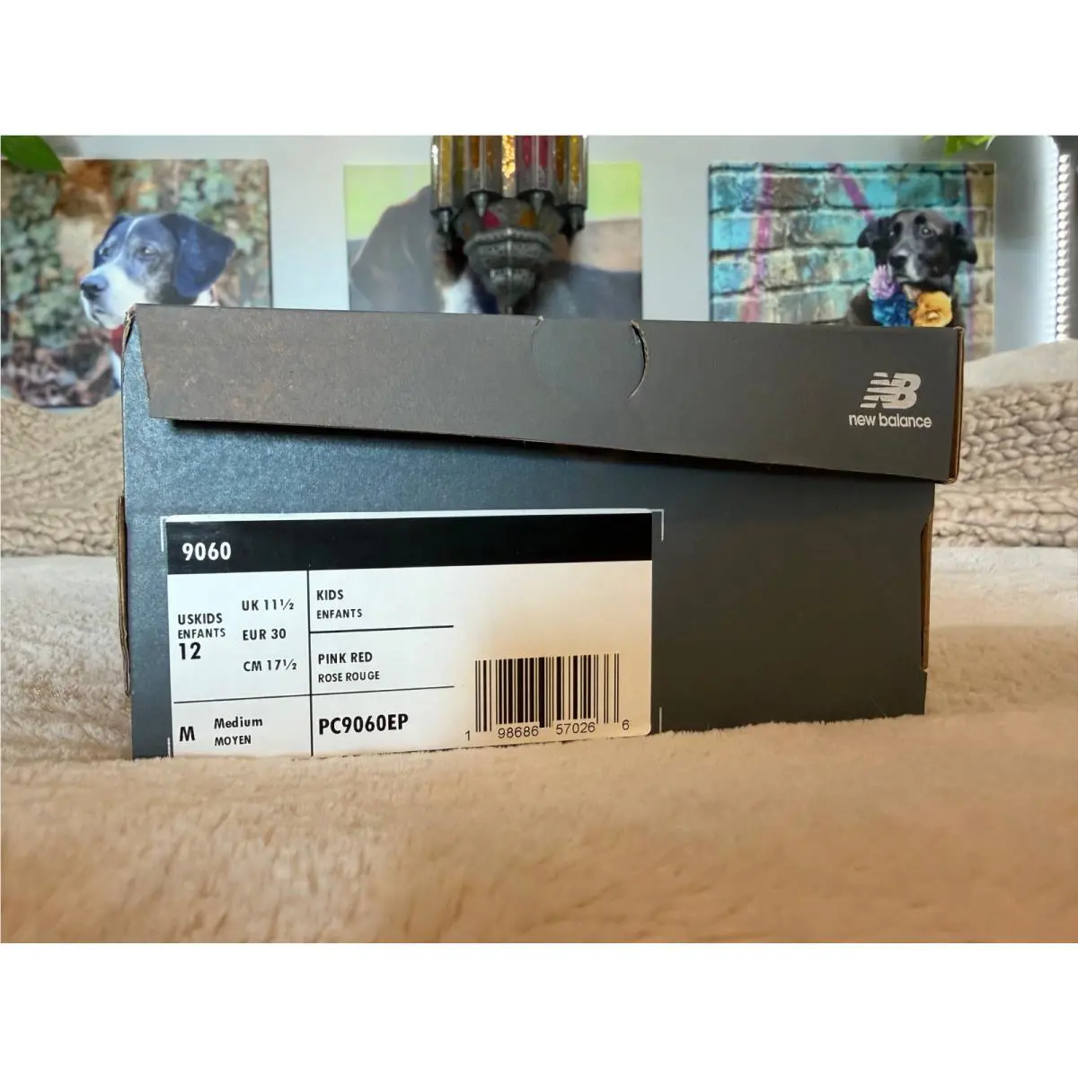 New Balance shoes - New Balance 9060 - Pink Red 1