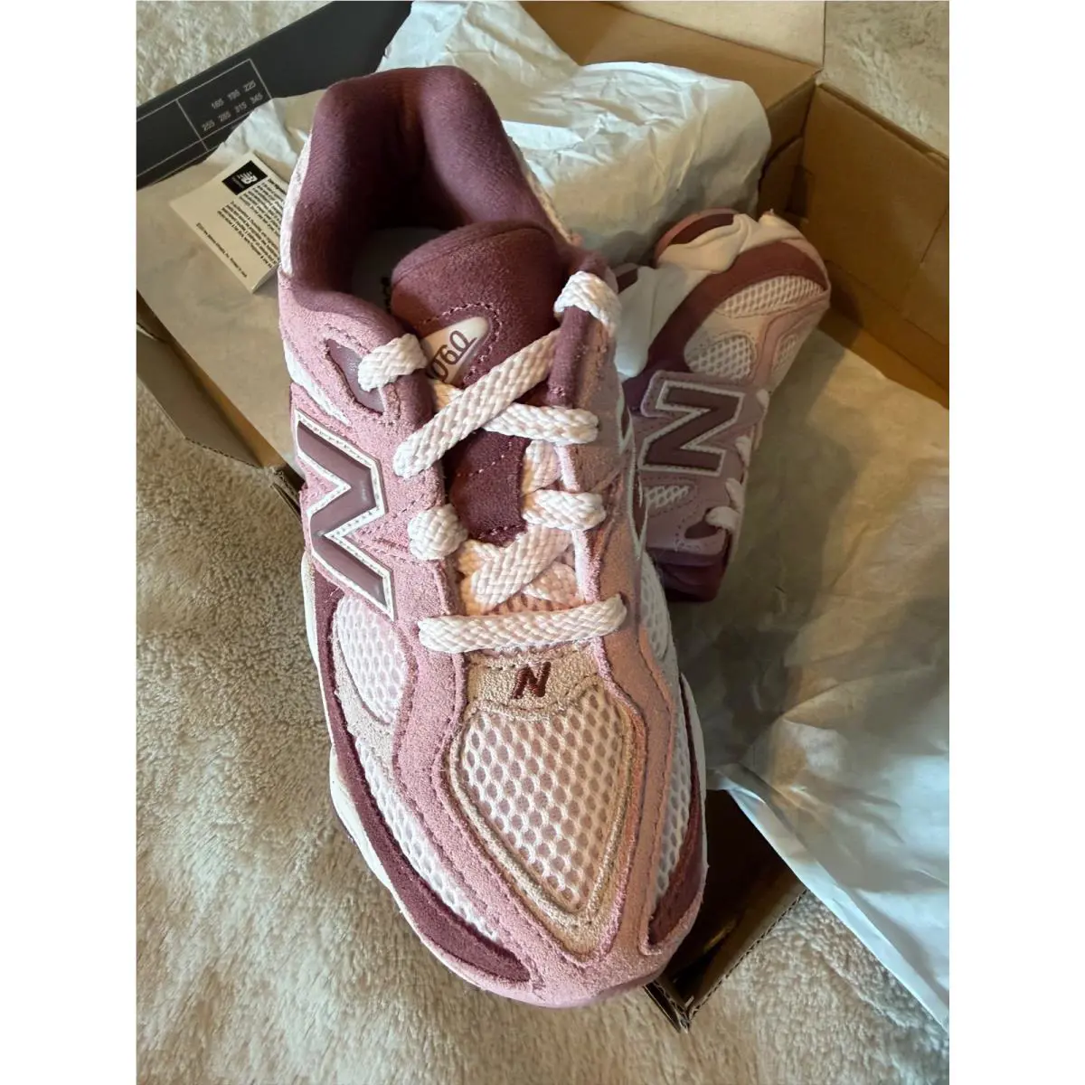 New Balance shoes - New Balance 9060 - Pink Red 2