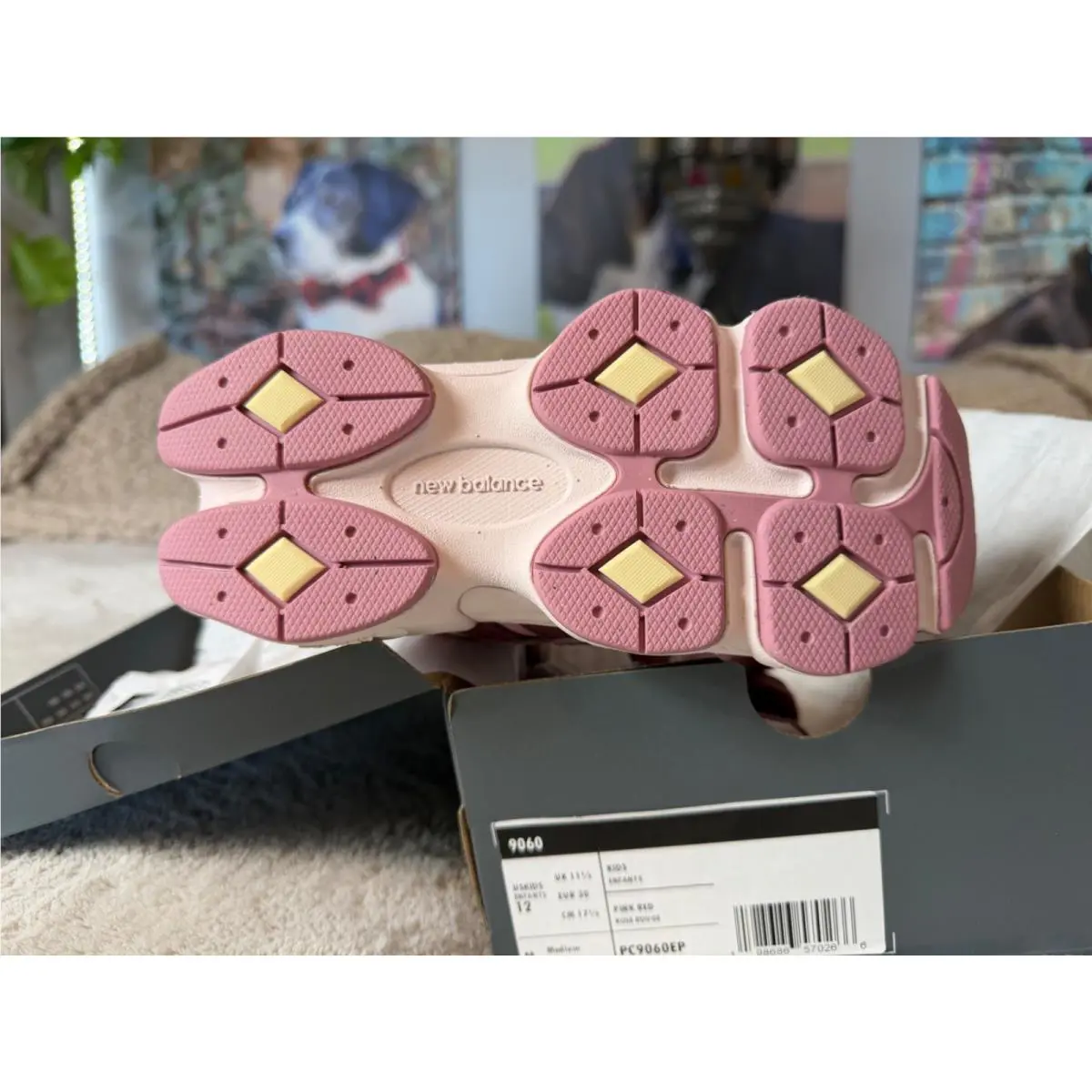 New Balance shoes - New Balance 9060 - Pink Red 6