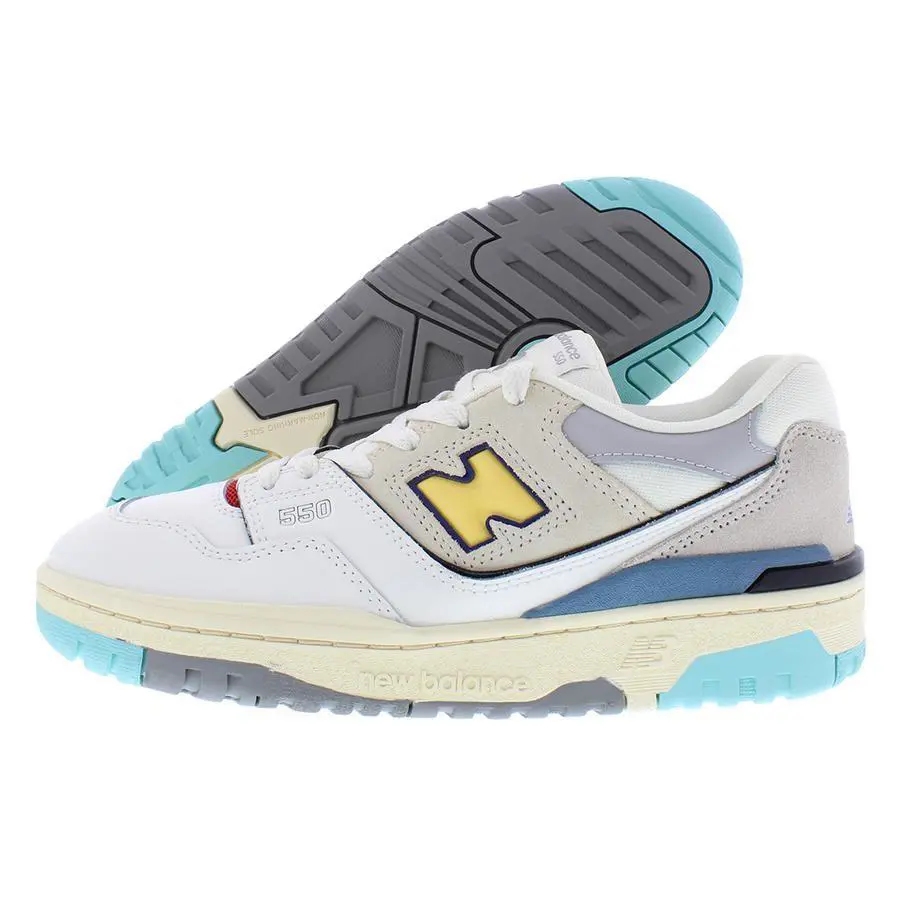 New Balance shoes - GSB550SC - GSB550SC - White/Blue, Main: White (UPC: 196307270779) 2