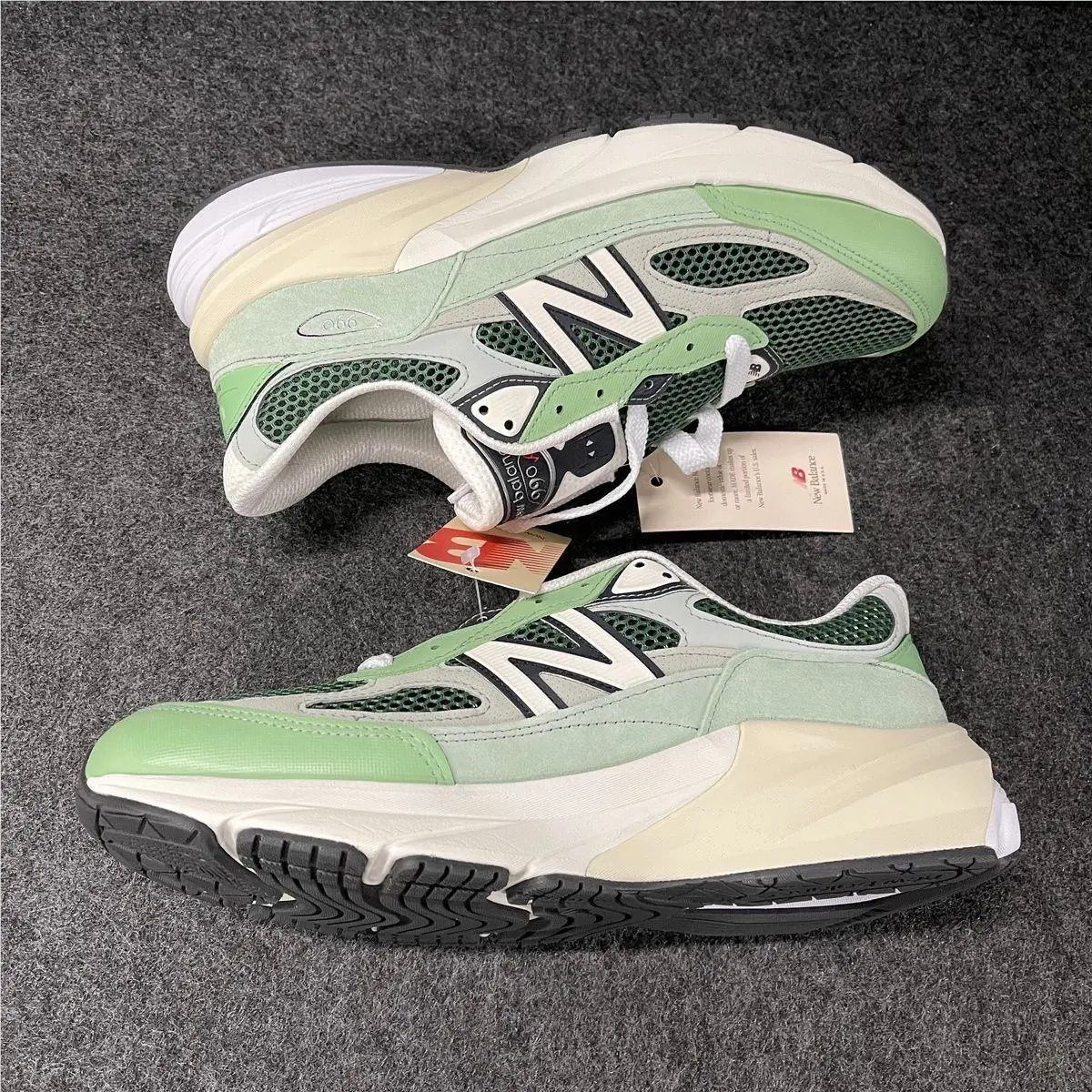 New Balance shoes - VS186071 - vs-186071 - Green (UPC: 197967777059) 2