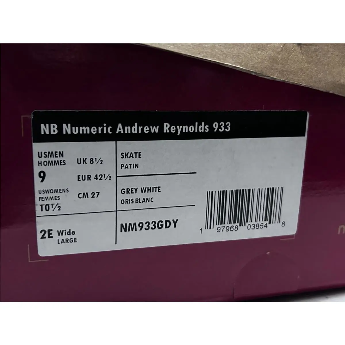 New Balance shoes - New Balance Numeric - Numeric - Gray 3
