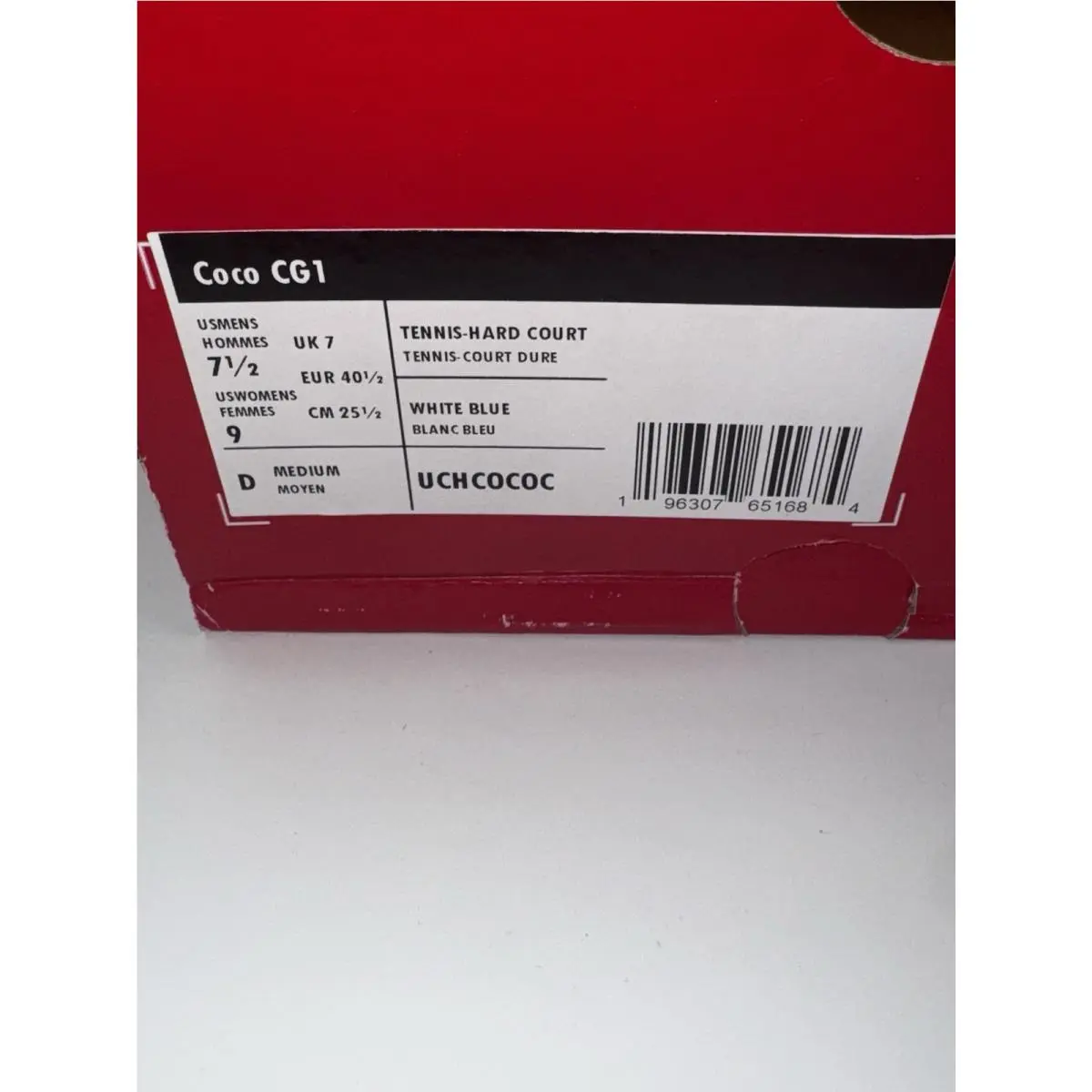 New Balance shoes - New Balance Coco CG1 - Coco - UCHCOCOC - White (UPC: 196307651684) 4