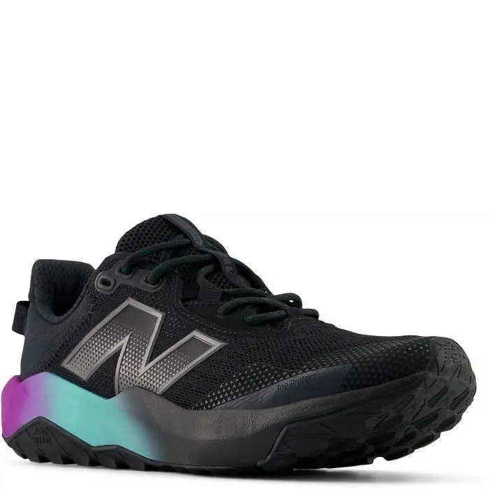 New Balance Dynasoft Nitrel v6 Trail Womens Size 6.5B Black Cyber Jade WTNTRLT6