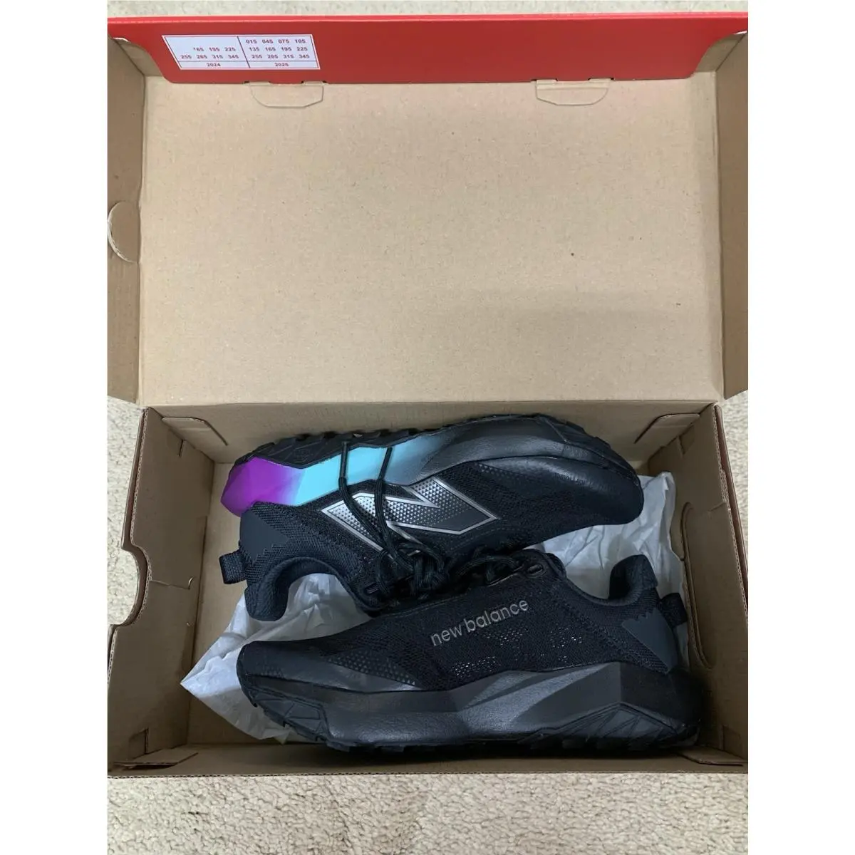 New Balance shoes - New Balance Dynasoft Nitrel v6 - WTNTRLT6 - Black/Cyber Jade 4