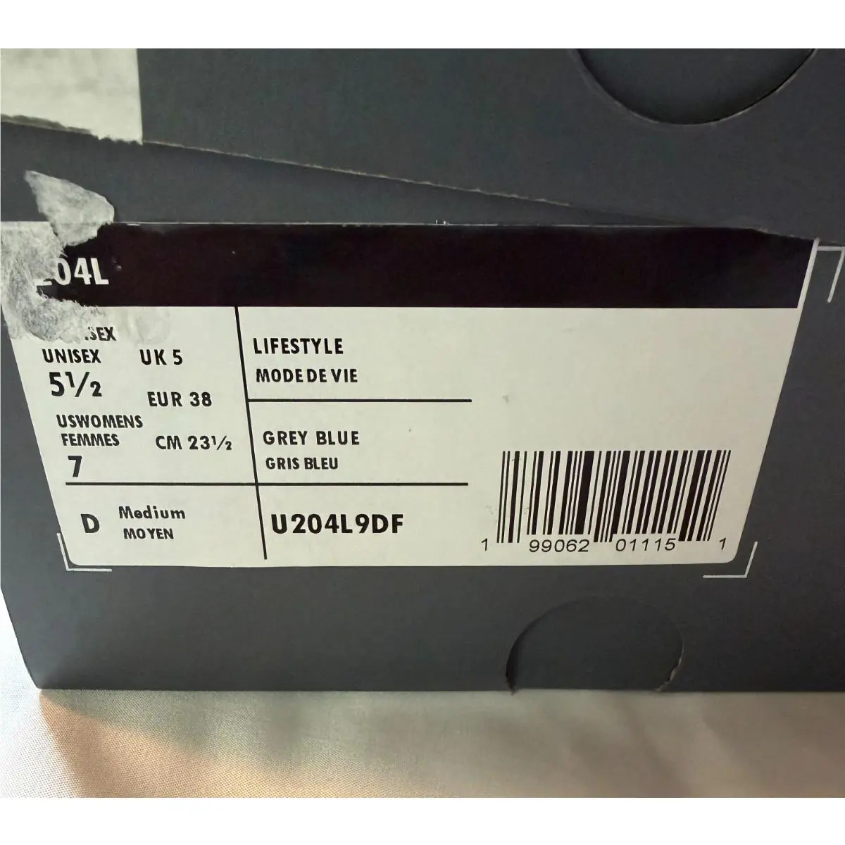 New Balance shoes - New Balance - U204L9DF - Blue (UPC: 199062011151) 4
