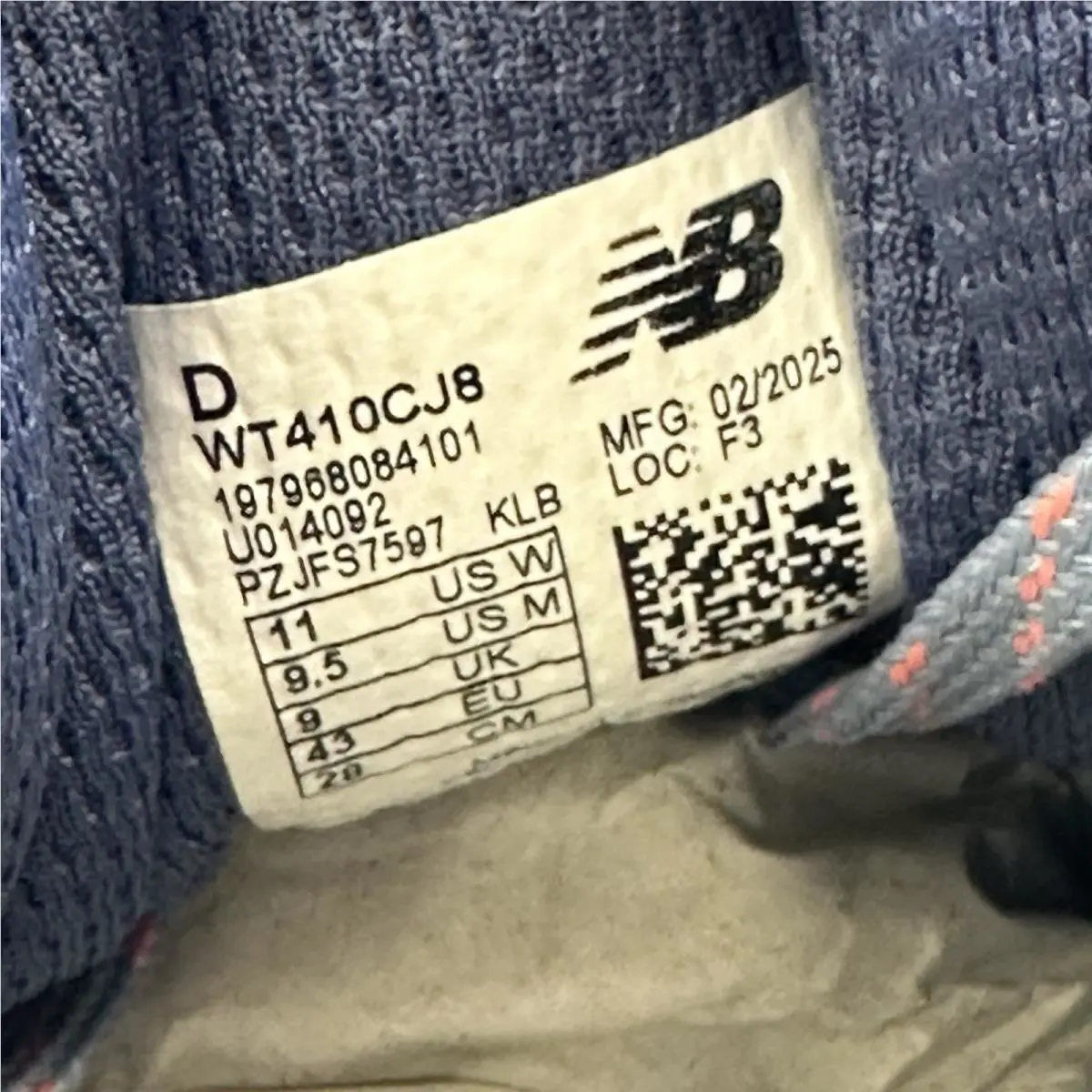 New Balance shoes - New Balance 410 - WT410CJ8 - Blue (UPC: 197968083906) 1