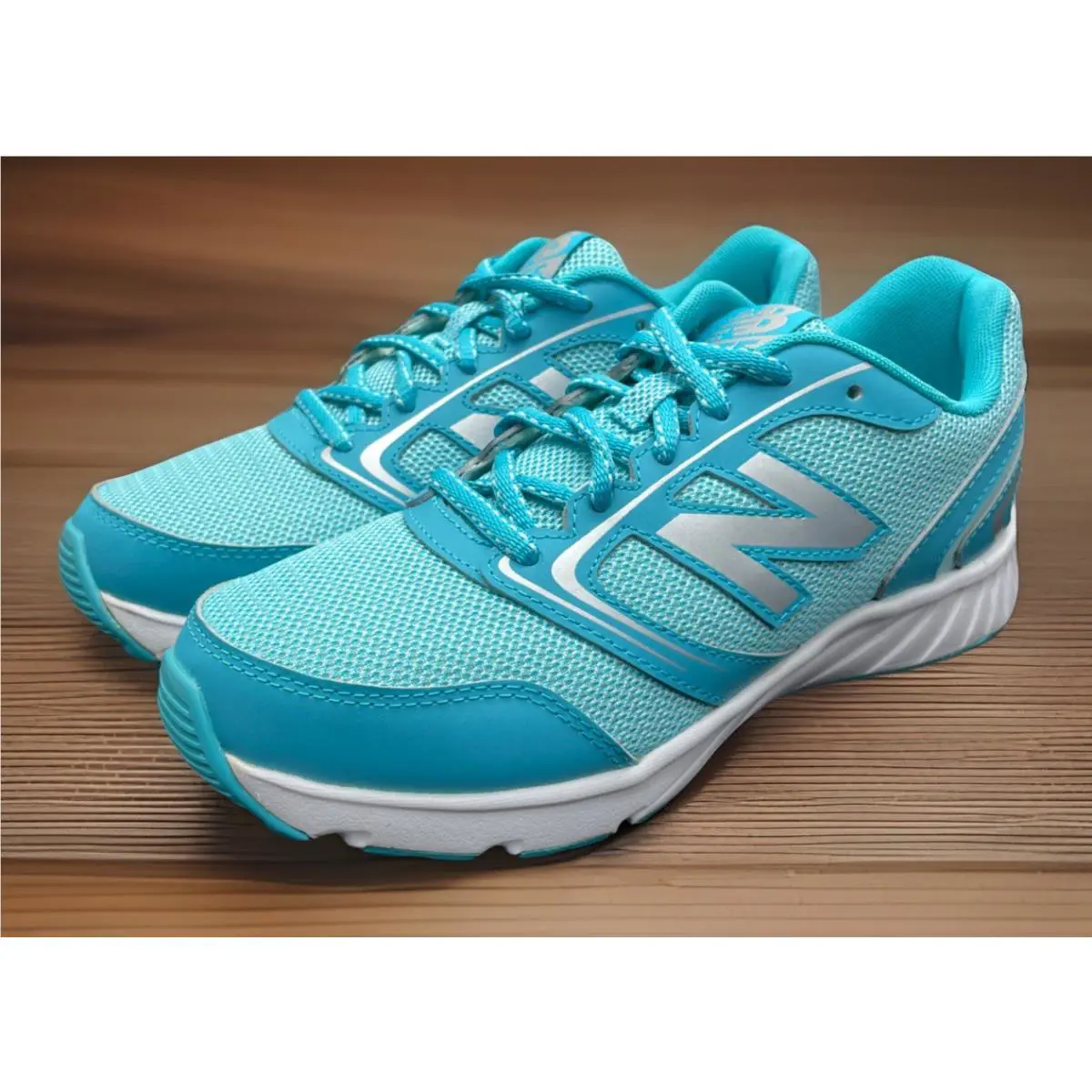 New Balance shoes - New Balance 455 - 455AZY - Ozone Blue/Metallic (UPC: 0739655718649) 2