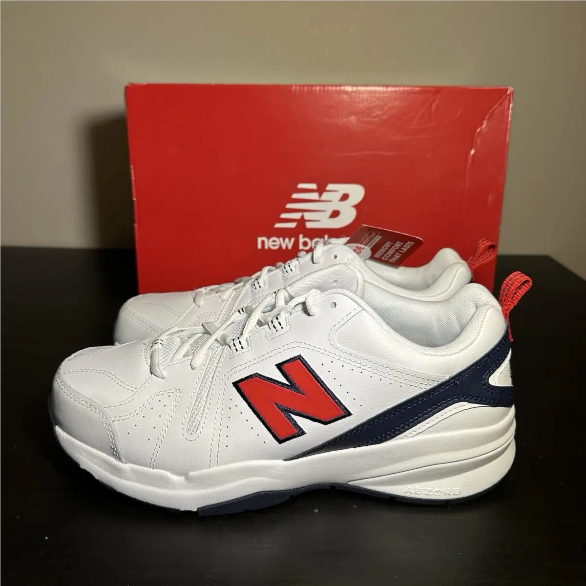 New Balance shoes - New Balance 608v5 - White (UPC: 194768210501) 2