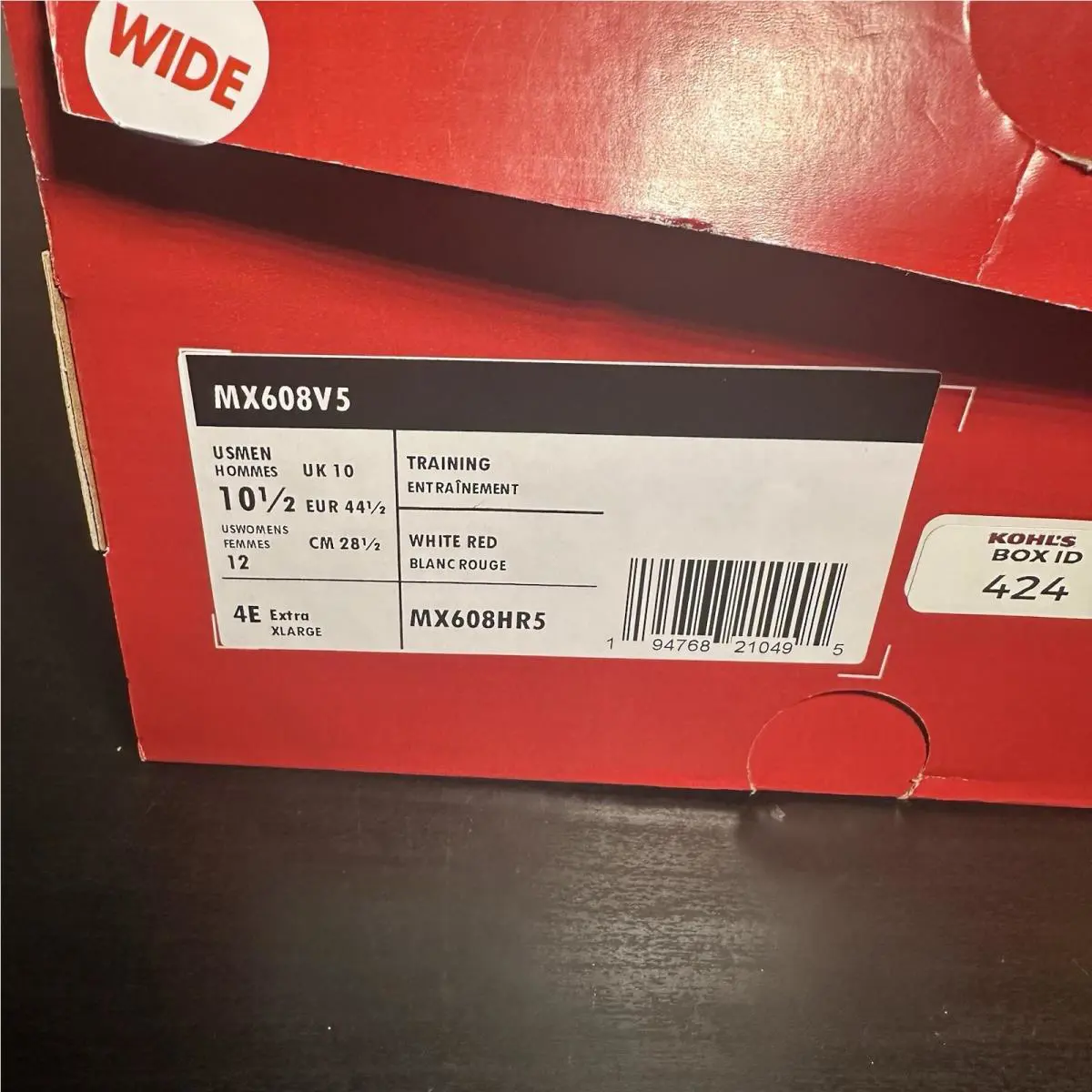 New Balance shoes - New Balance 608v5 - White (UPC: 194768210501) 5