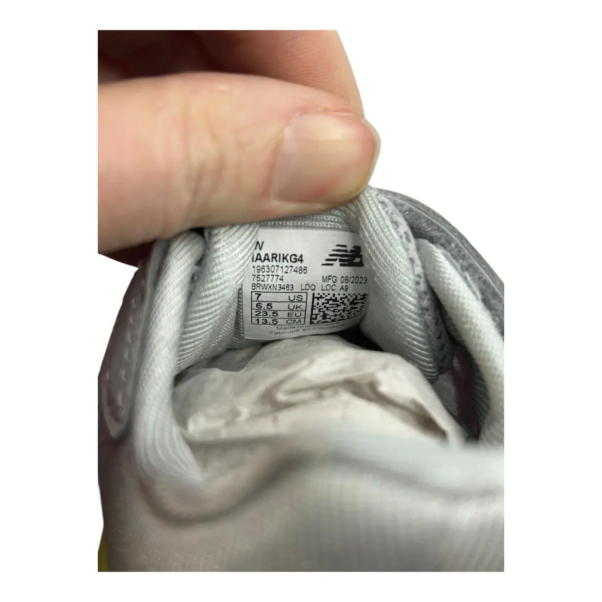New Balance shoes - New Balance Fresh Foam Arishi - Grey/Multicolor (UPC: 0196307127486) 5
