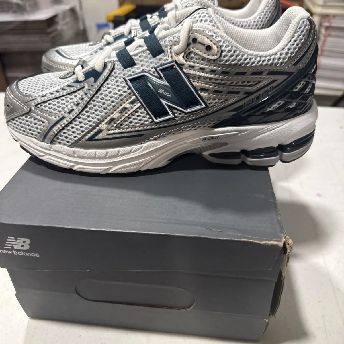 New Balance shoes - New Balance - GC1906CE - Silver Metallic/Deep Ocean 5