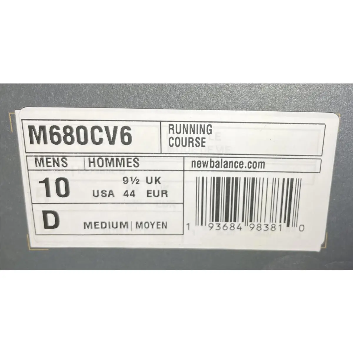 New Balance shoes - New Balance 680 - M680CV6 - Gray 8