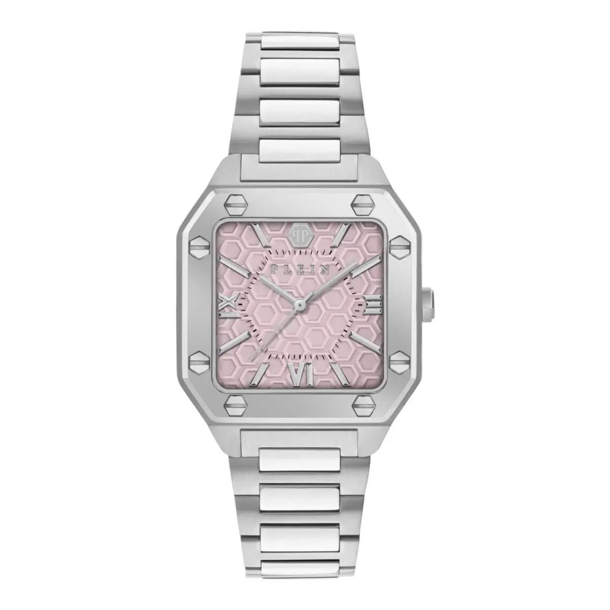 Philipp Plein Womens Stainless Steel 34mm Bracelet Fashion Watch