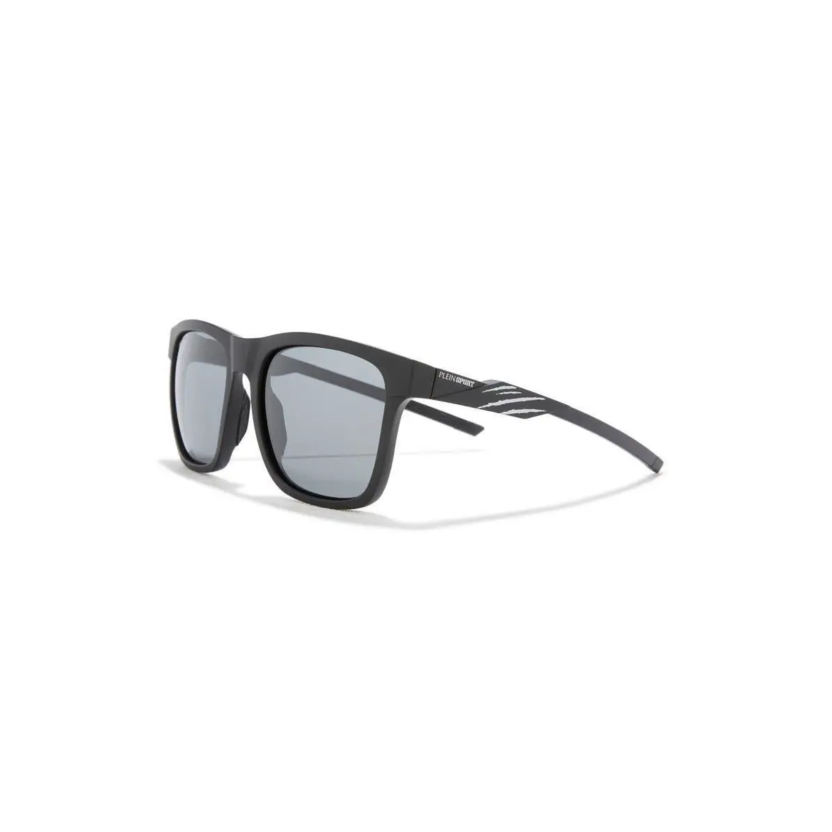 Philipp Plein Men Sport 56mm Square Sunglasses Black Black Smoke