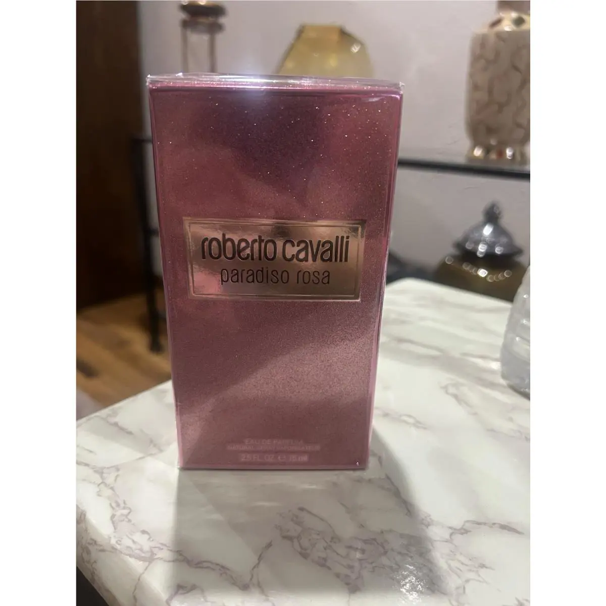 Roberto Cavalli Paradiso Rosa Eau De Parfum Spray 2.5oz