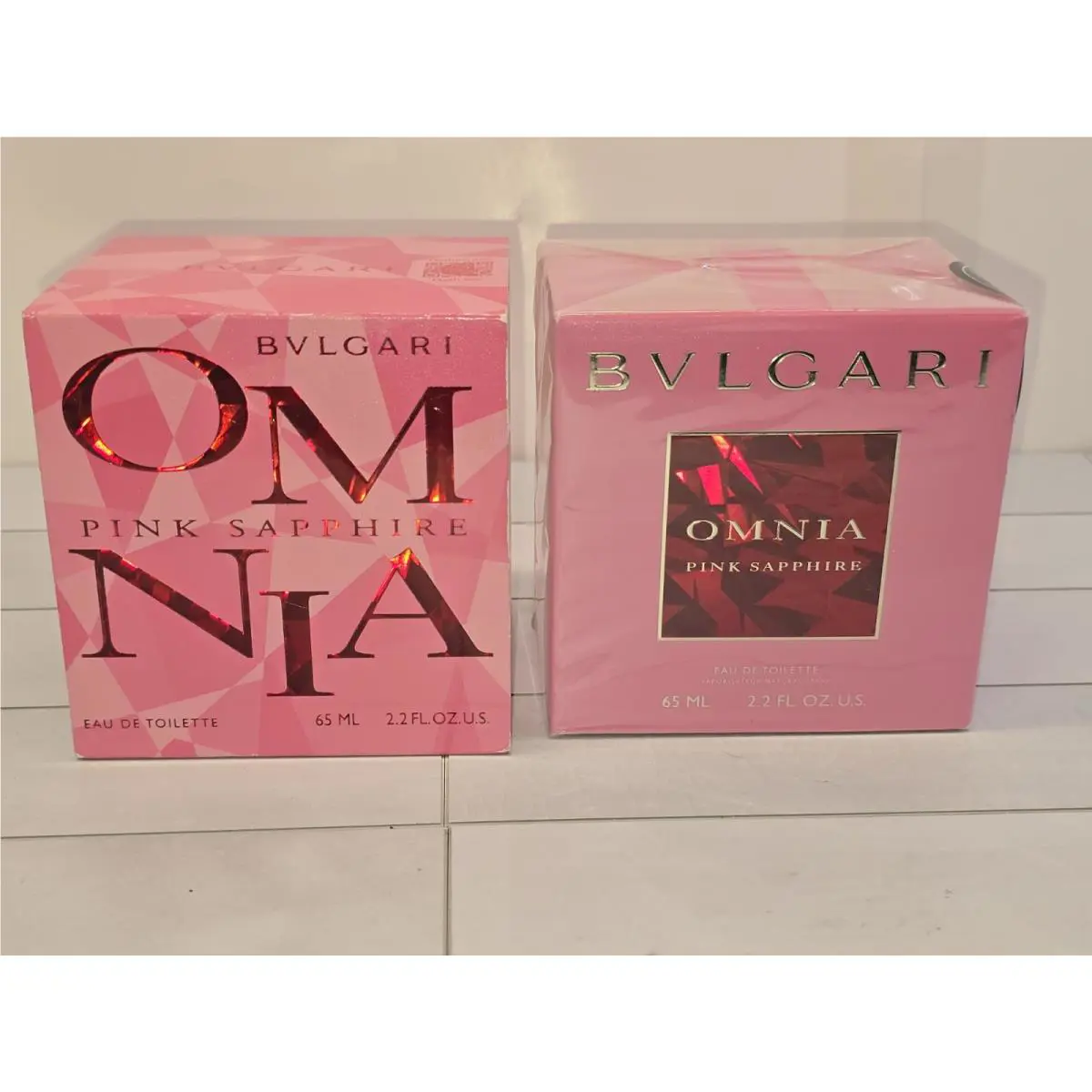 Bvlgari Omnia Pink Sapphire Eau De Toilette 2.2 Fl. Oz / 65 ml Box