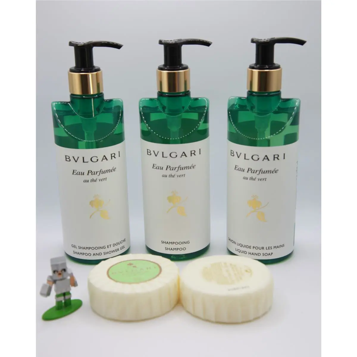 Bvlgari Au The Vert Green Tea Luxury Home Collection – Complete Bath Body Set
