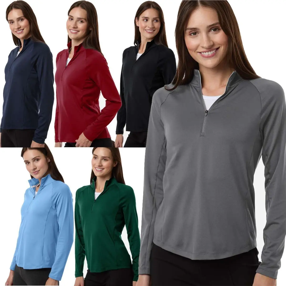 Puma clothing - Black, Quarter-Zip: White Glow 21