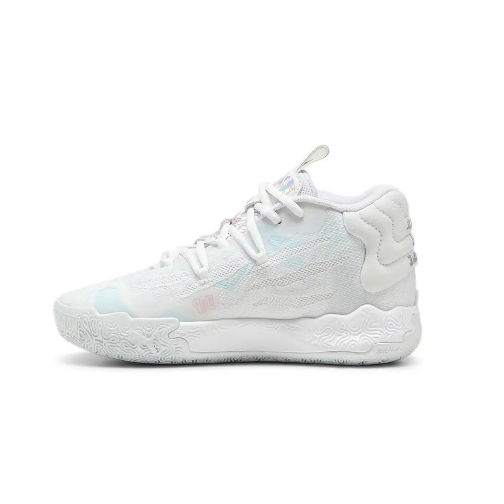 Puma shoes - PUMA Mb.03 Iridescent Basketball  Youth - 37993401 - White 1