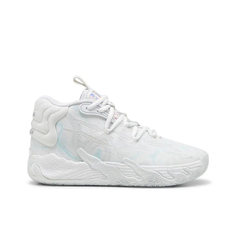 Puma shoes - PUMA Mb.03 Iridescent Basketball  Youth - 37993401 - White 5