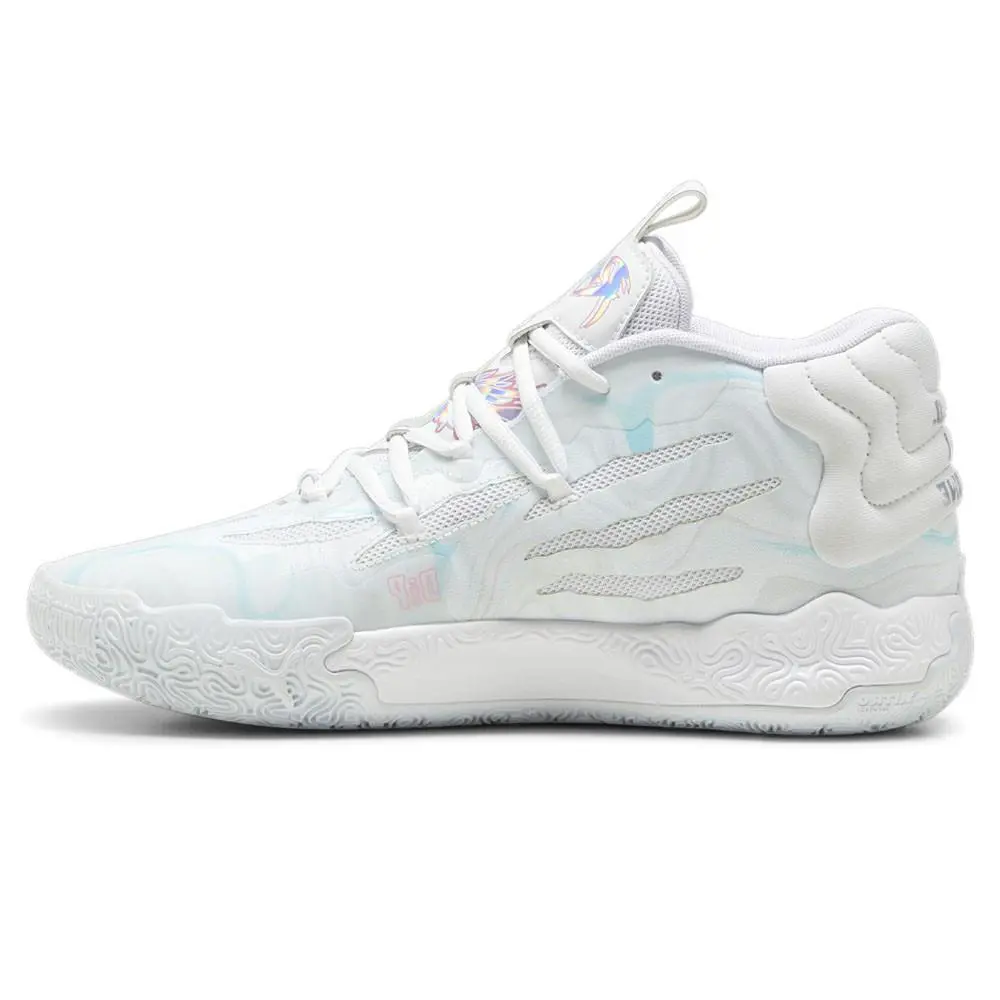 Puma shoes - PUMA Mb.03 Iridescent Basketball - Iridescent Basketball - 37990401 - White 1
