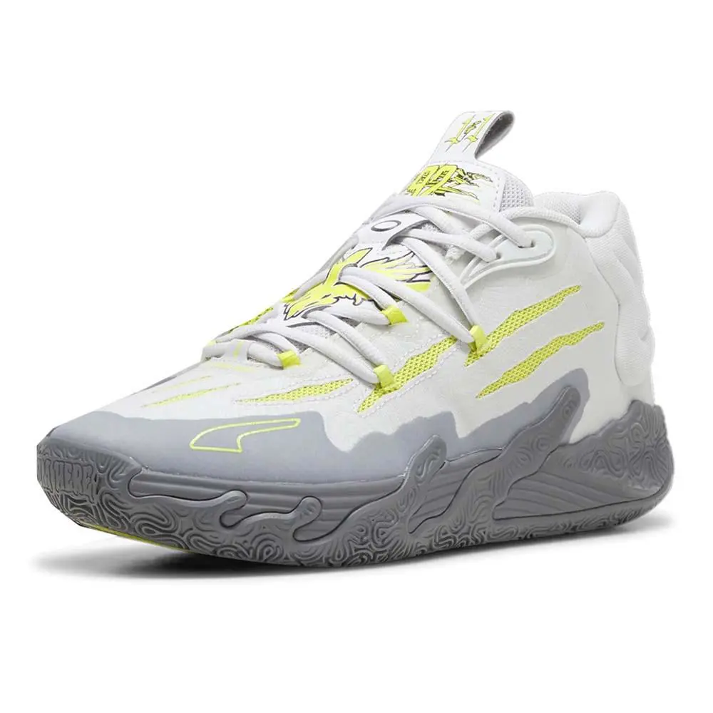 Puma shoes - PUMA  X Lamelo Ball Mb.03 Chino Hills Basketball - 37923501 - Grey 0